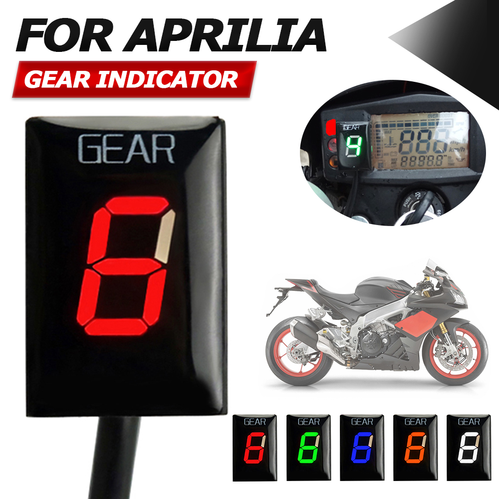 Gear Indicator For Aprilia ETV 1000 RS 125 RS125 RSV Mille Tuono RSV4 Non-ABS ETV1000 RSV 4 Caponord Motorcycle Accessories