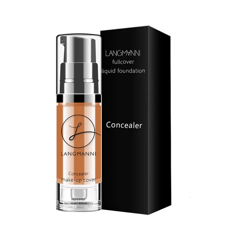 6ml Concealer Makeup 6 Colors Full Cover Face Corrector Cream Waterproof Natural Make Up For Eye Dark Circles Cosmetic 240621