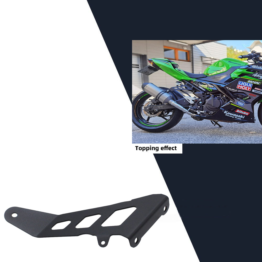 Fit For KAWASAKI Ninja400 Ninja250 2018-2022 Motorcycle Exhaust Hanger Bracket Accessories Muffler Support Ninja 250 Ninja 400