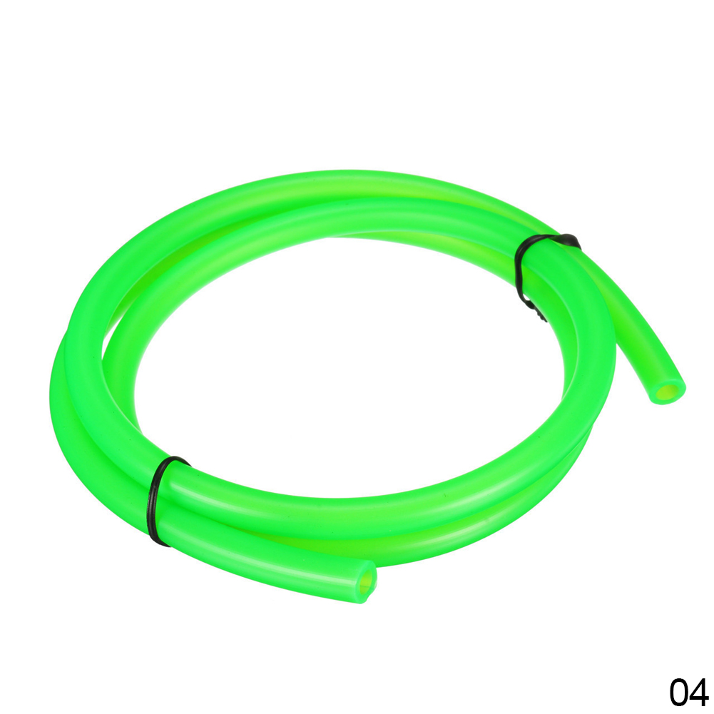 1M Petrol Fuel Line Hose Colorful High Temperature Resistant Petrol Pipe Rubber Fuel Line Hose Tube For Pit Bike Moped ATV Motor