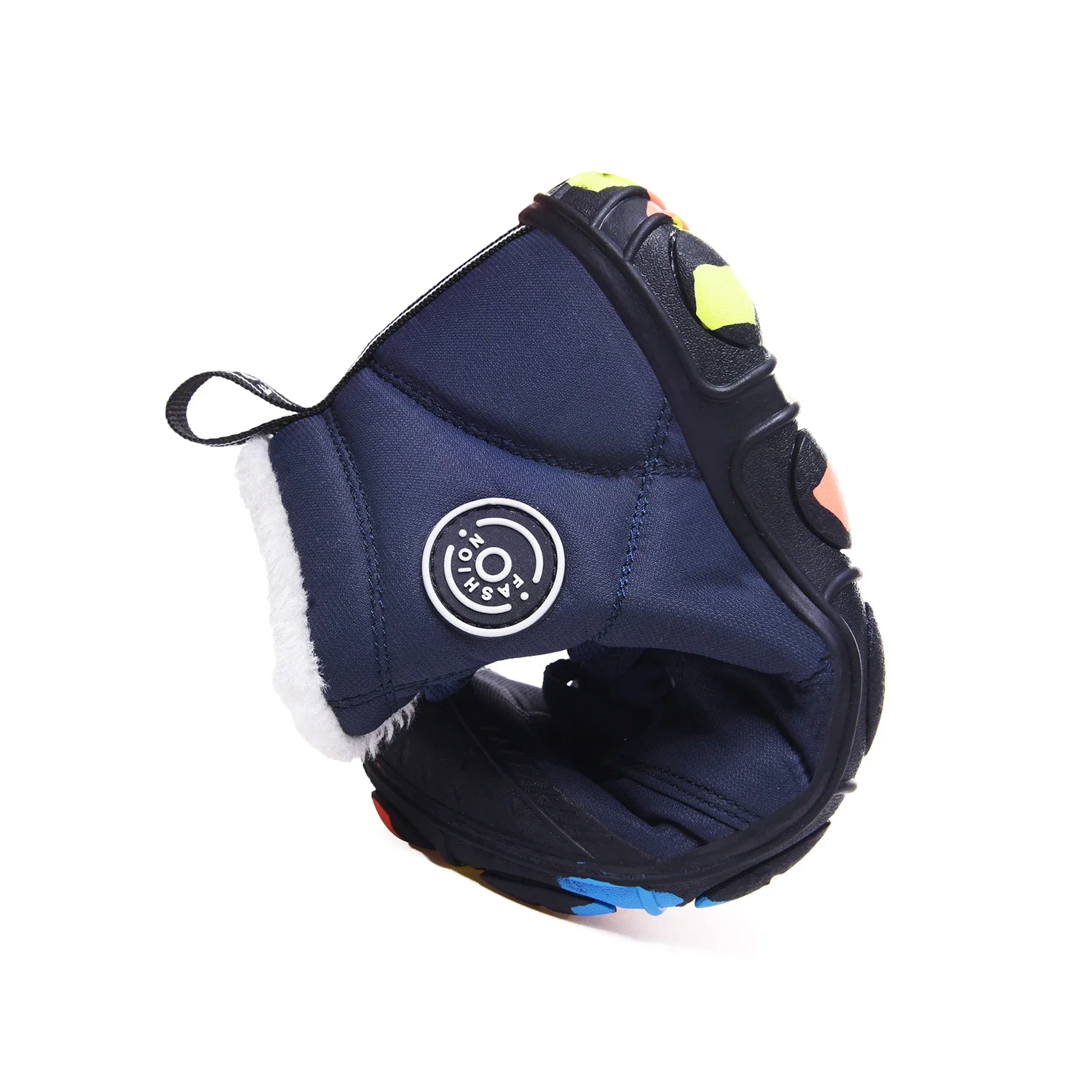 New Kids Hiking Shoes Non-slip Boys Winter Sneakers Warm Plus Fur Boots Teenagers Sport Trekking Shoe for Girls High Top Boots