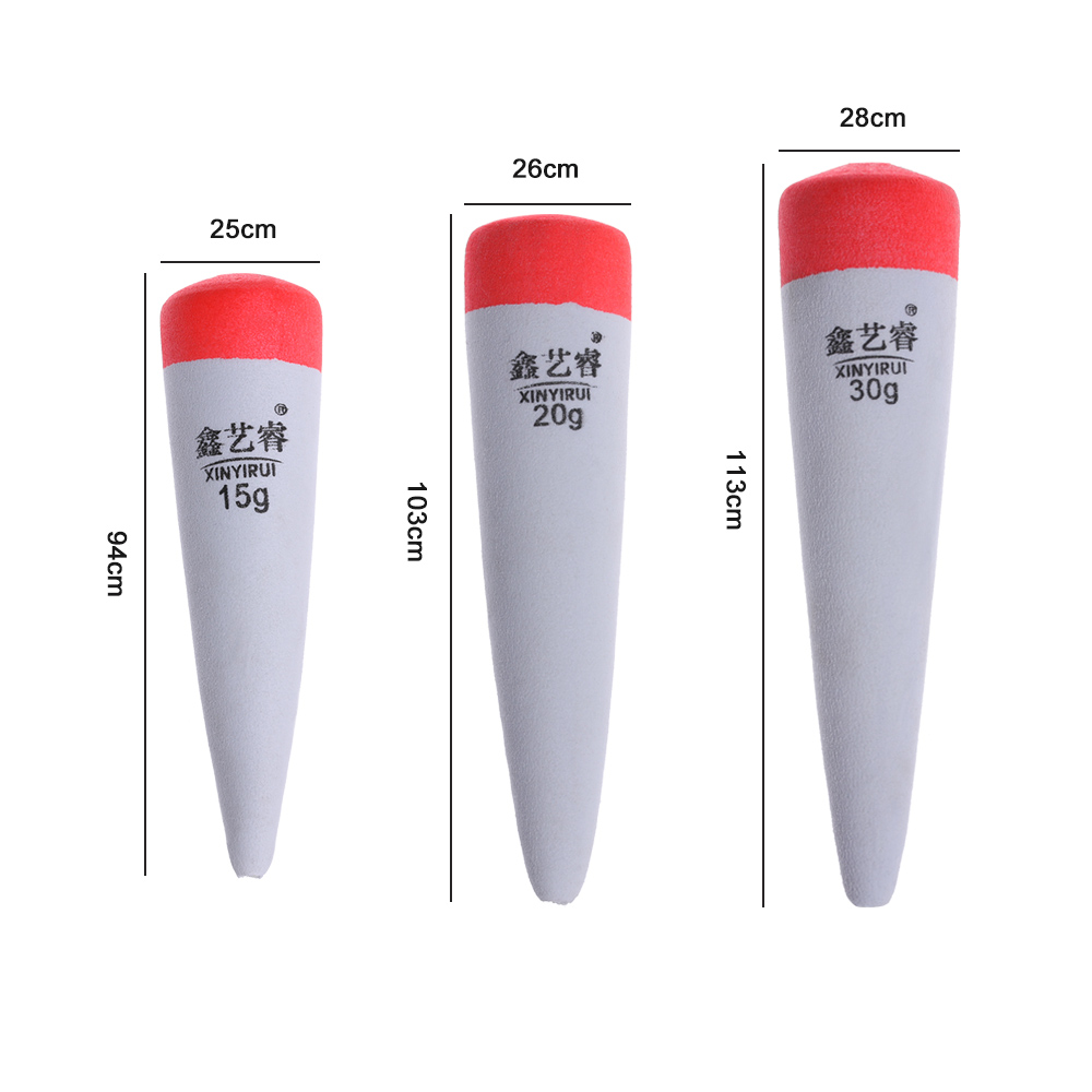High Quality EVA Foam Fishing Float Portable Ball Boia Plastic Buoyancy Float Bobber Fishing Bobber Terminal Tackle Accessories