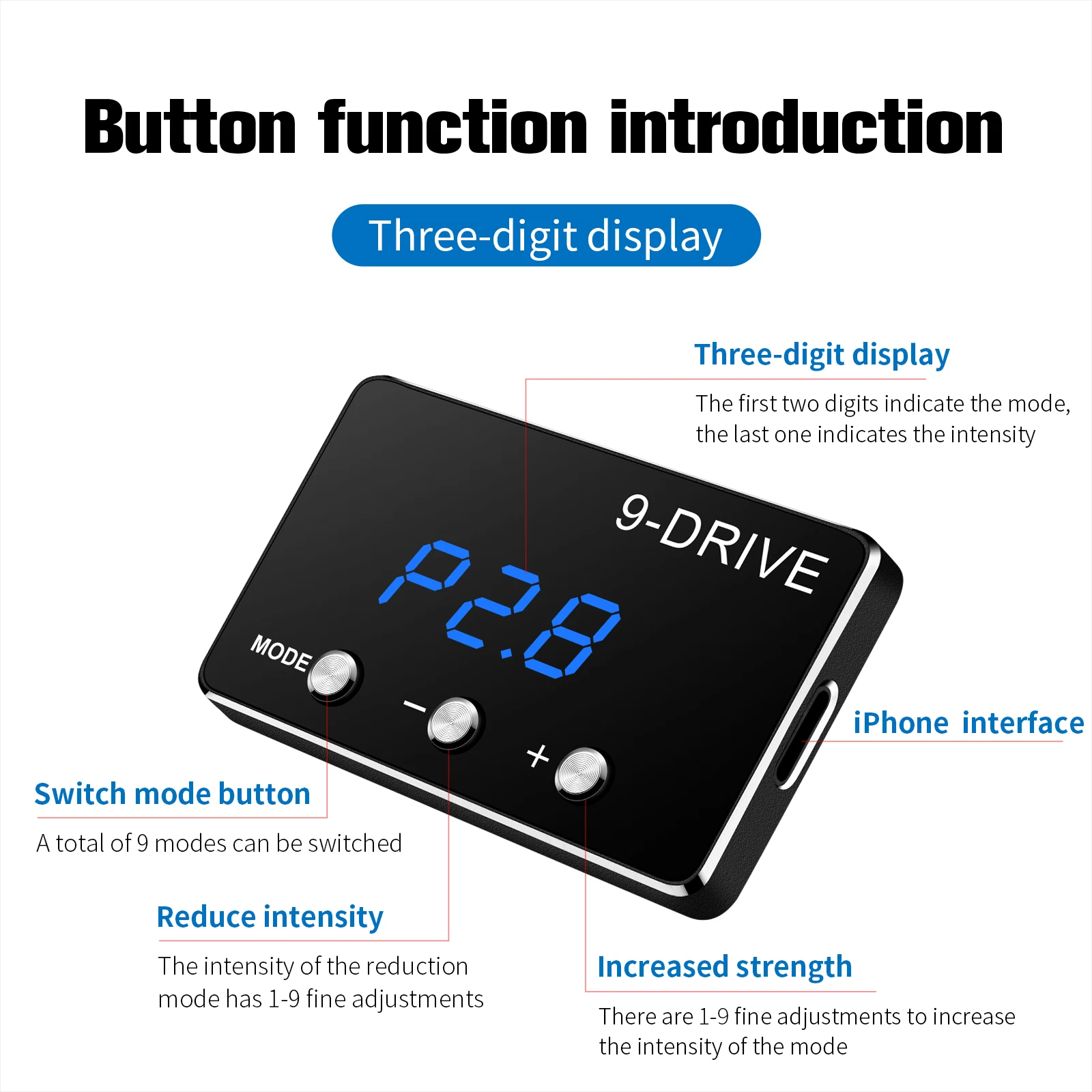 Electric Throttle Controller Accelerator For Car F1 Modify Tune Grooming Maintain Refit Pedal Booster Command Auto Accessories