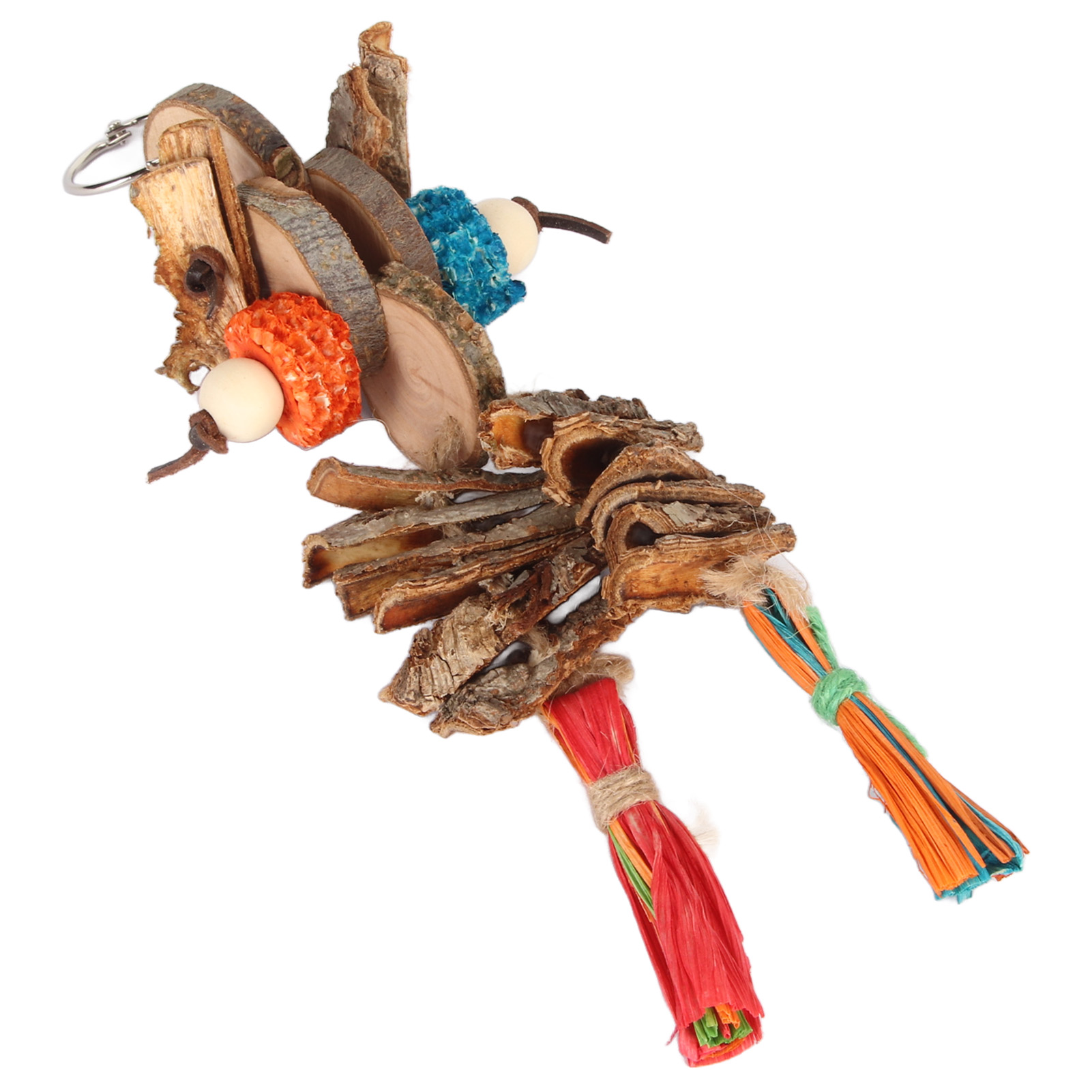 Bird Chewing Toys Bird Hanging Bite Toys Bird Shredding Foraging Toys For Medium Small Birds Cockatiel Parakeet
