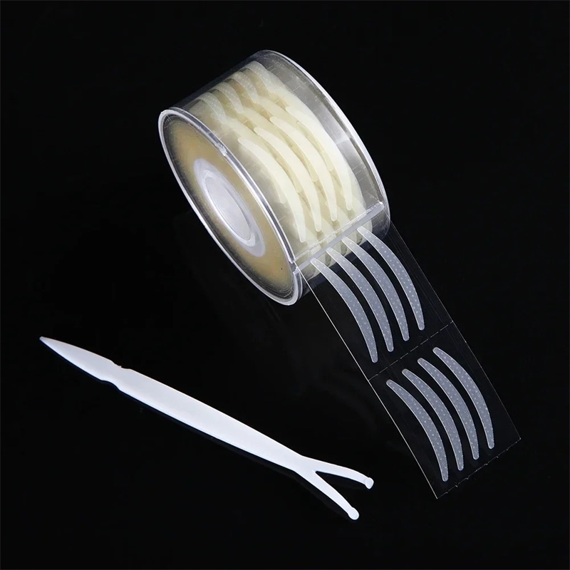 600cps Eyelid Tape Eye Lift Double Eyelid Sticker Clear Beige Color Natural Invisible Fold Eyelid Stripe Big Eyes Makeup Beauty 240621