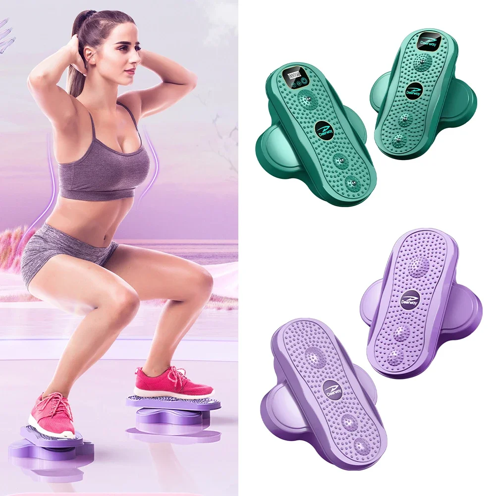 Waist Twisting Disc Split Type Rotatable Waist Exercise Twisting Boards Foot Massage Portable Lose Weight for Muscle Relaxation