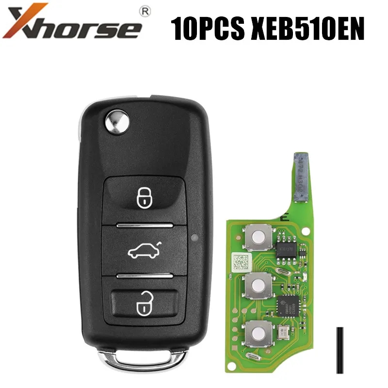 VVDI Super Remote XEB510EN XEDS01EN XEMQB1EN XEFO01EN XEKF20EN XEKF21EN XELEX0EN with XT27 Chip Work for VVDI2 MINI Key Tool