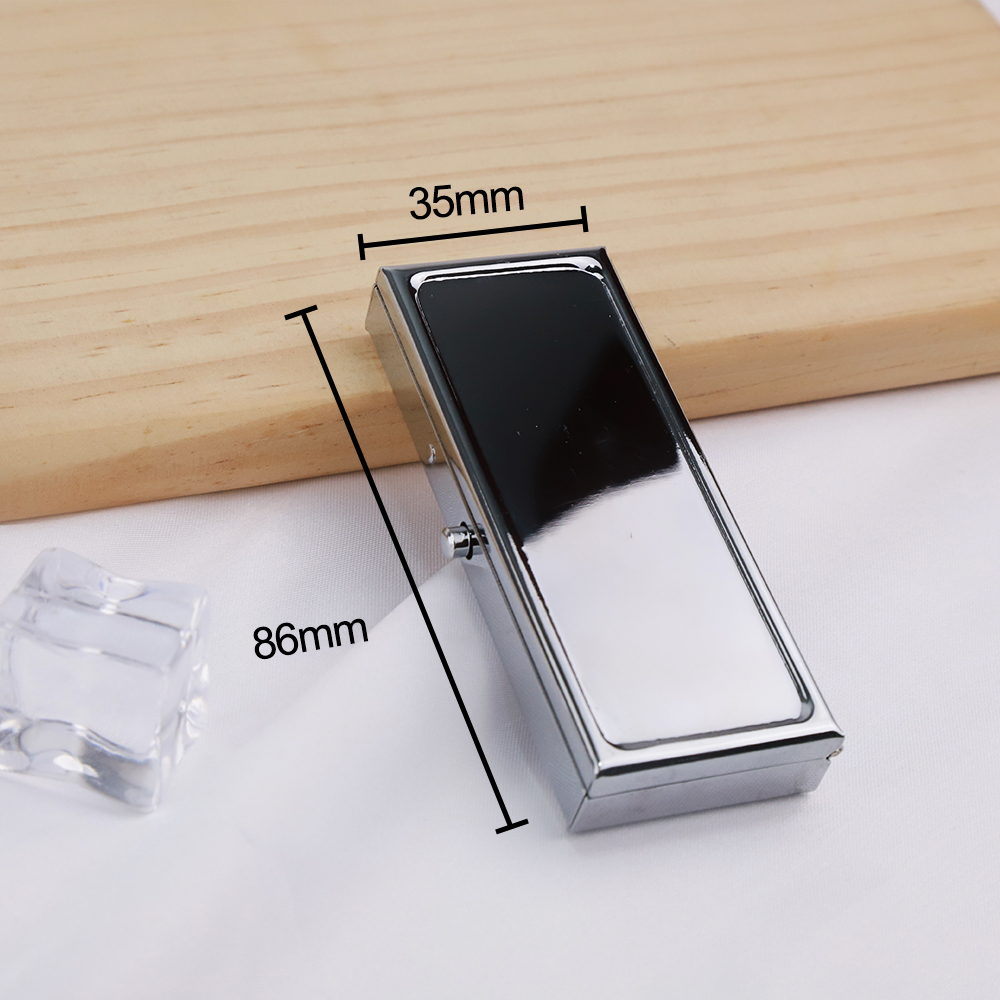 5/10pcs Portable Metal Rectangle Medicine Organizer Holder Container Tablet Pill Box Case 2 Cell Metal Rectangle Medicine Case