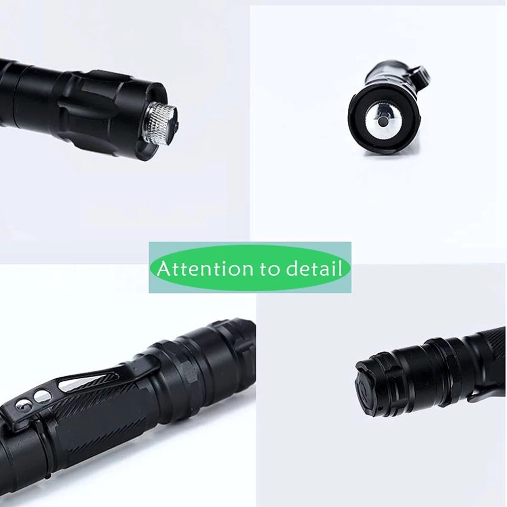 10000m 532nm Green laser pointer powerful laser torch Powerful laserpointer Adjustable Focus Lazer with laser pen Head