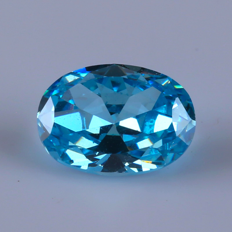 High Colors Oval Shape Cubic Zirconia Stone 2X4mm~10X20mm Multicolor Brilliant Cut Loose CZ Synthetic Gems Beads For Jewelry