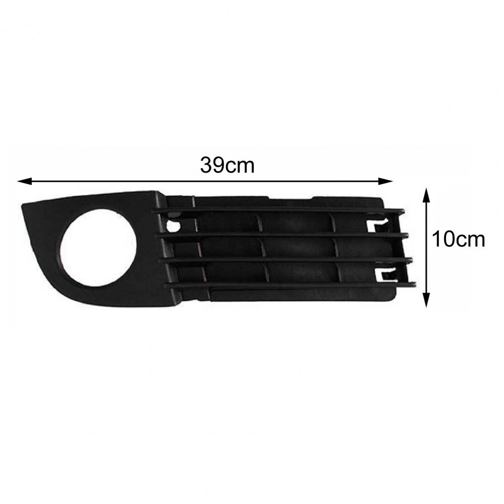 L/R Fog Light Grille Replacement Parts Fog Lamp Grill 4B0807681T 4B0807682T for Audi A6 C5 03-05 Car Accessories Modified Part
