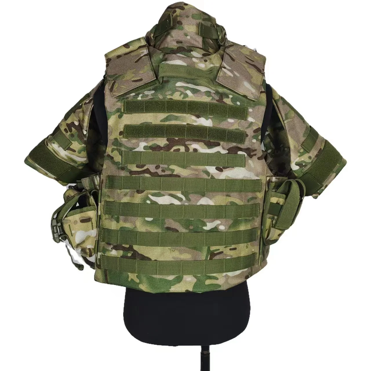 Extended Full Protective Body Armor Tactical Vest Individual Combat Uniform