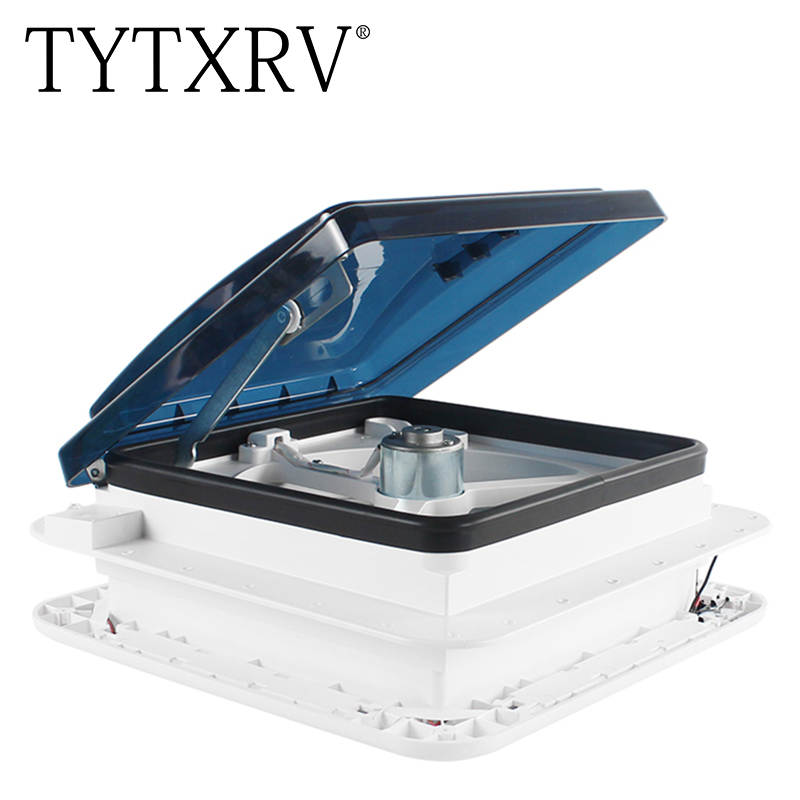 TYTXRV 11'' CE Manual control Caravan accessories roof Motorhomes vents 12V fan without LED camper window Recreational Vehicle