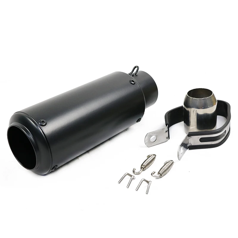 1 Set Motorcycle 51 60mm Universal Exhaust Pipe Racing Project Scooter Muffler for Honda Suzuki Yamaha Sport Motorbike Modified
