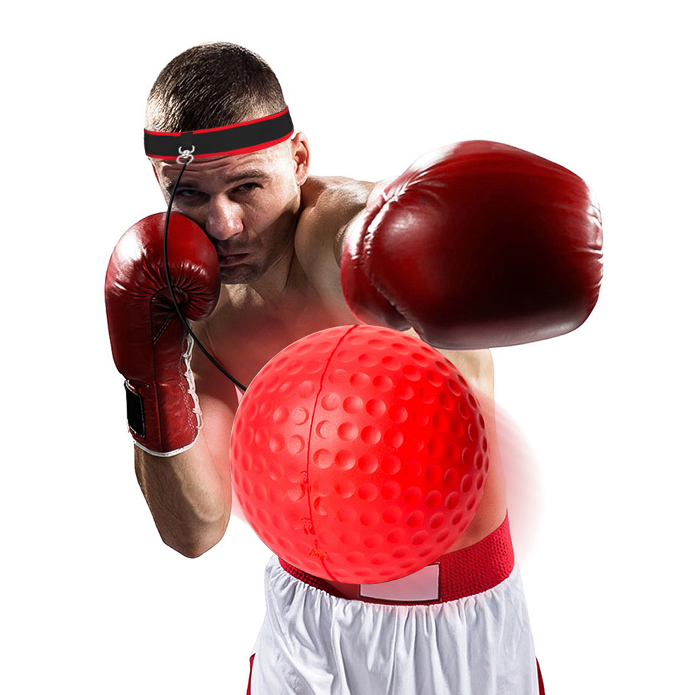 Boxing Training Ball Boxing Speed Ball Improve Speed with Adjustable Headband Ultimate Reflex Ball for Boxing MMA for Adult/Kids