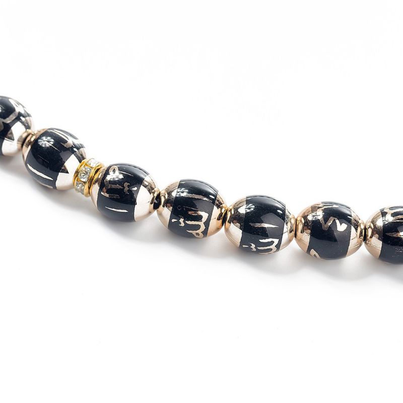 Muslim Prayer Beads Round Bead Tesbih Allah Rosary Islamic Tasbeeh Scriptures Tasby Worship Supplies