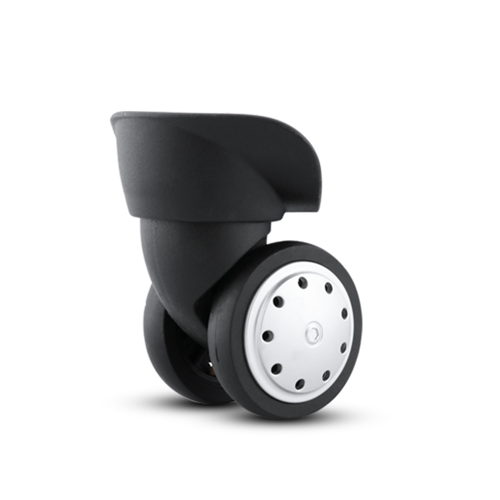 DILONG W332 Luggage Trolley Case Travel Universal Wheels Replacement Rubber Caster Repair Parts Wear-resistant Durable Wheel