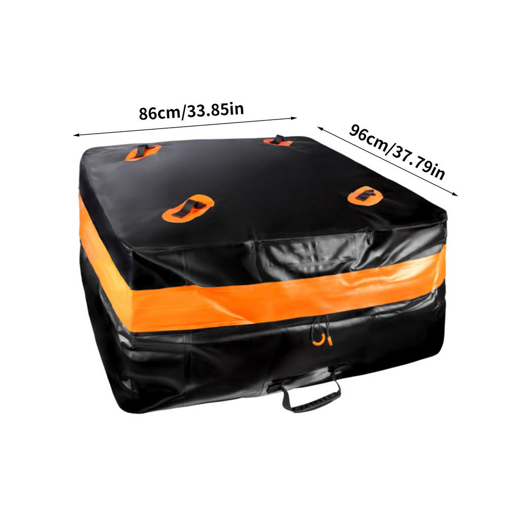 Car Top Roof Storage Bag Waterproof SUV Cargo Carrier Bag Trunk Large Capacity Roof Racks For Car Exterior Parts 96*86*46cm