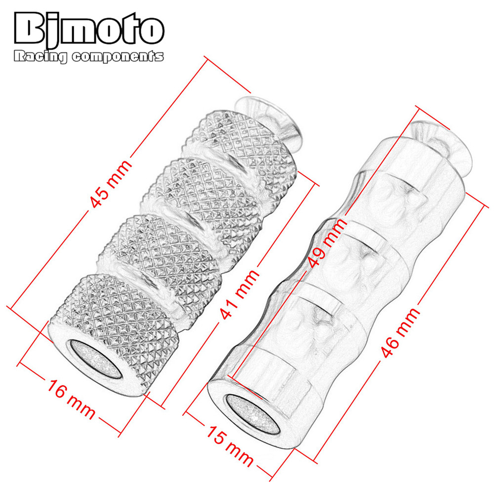 M6 6mm CNC Motorcycles Gear Shift Brake Lever Footrests Footpegs Rearsets Foot pegs For Yamaha YZF R25 R1 R6 R3 R15 V3 MT FZ 07