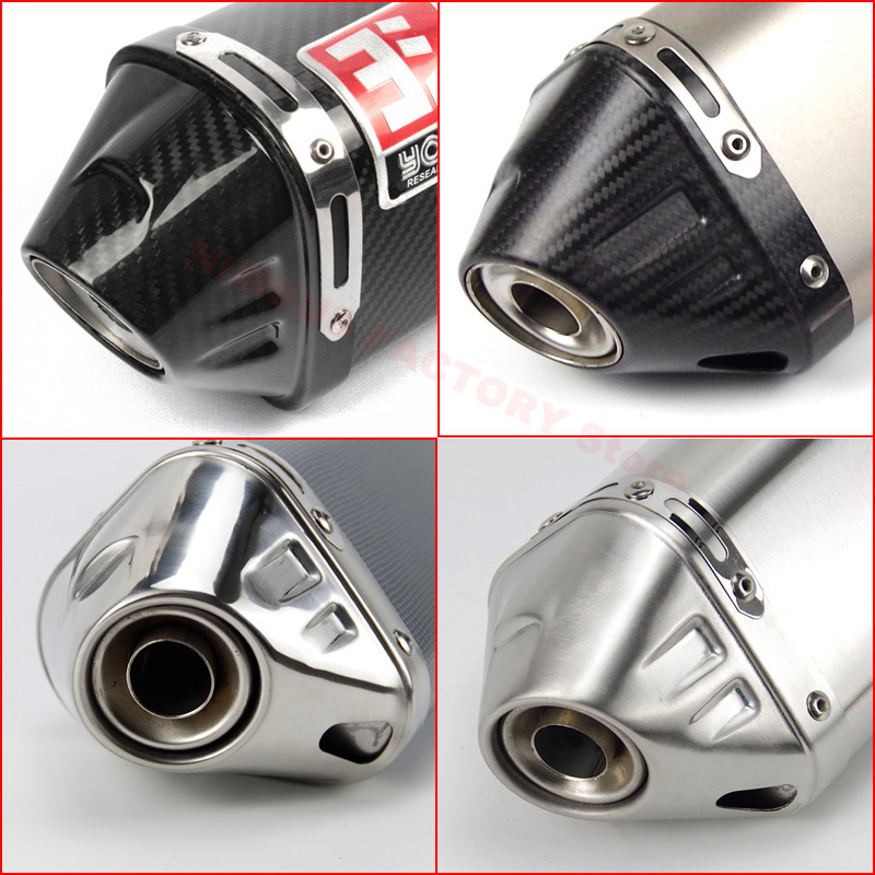 51mm Universal Motorcycle Exhaust Muffler Yoshimura Escape Moto DB Killer for Honda PCX125 NMAX155 FZ1N Z900 S1000RR CBR500R R6