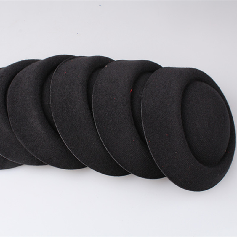 Women Wedding Black Mini Top Fascinator Hats Party 6.3"(16CM) Hats Wedding Women DIY Hair Accessories Pillbox Hats MH018
