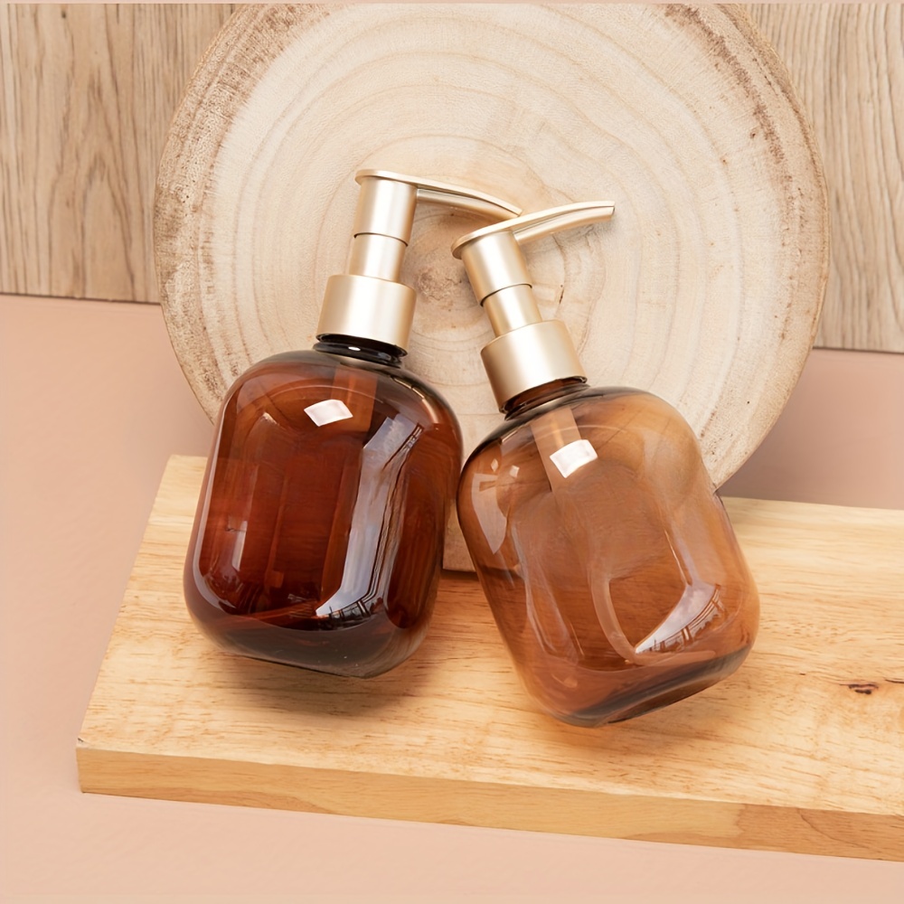 1pc 300ml spherical plastic bottle packaging washing and personal care bottle shampoo shower gel conditioner bottle