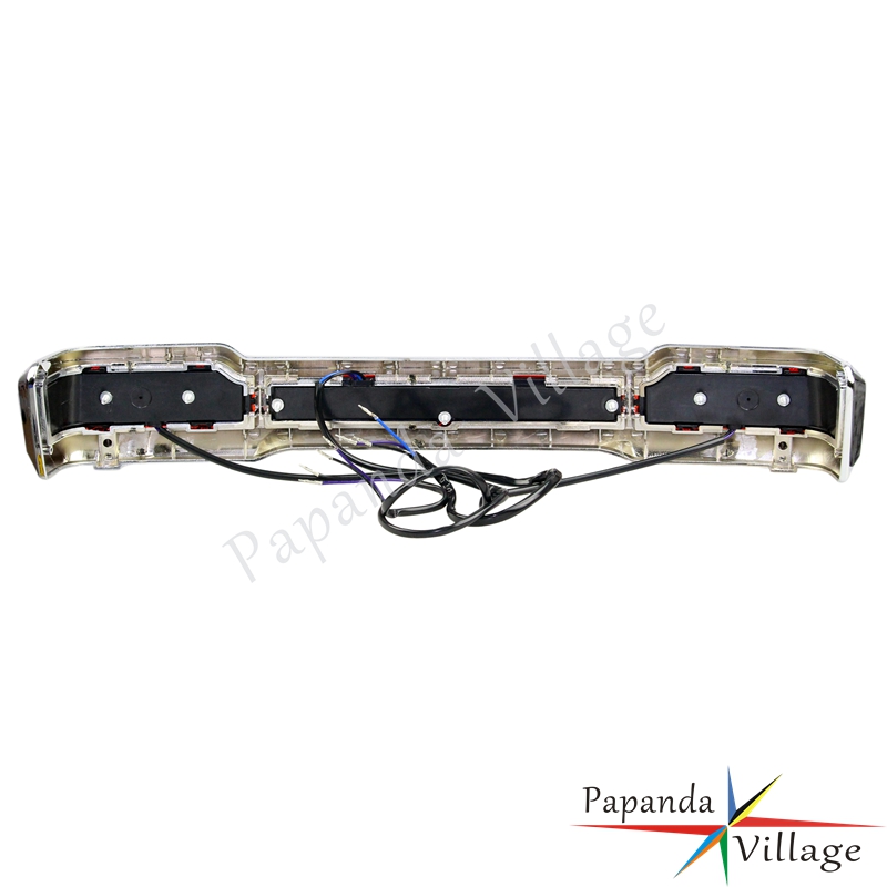 Papanda Motorcycle Chrome Running Brake Light LED Taillights For Harley Touring Classic King Electra Glide Tour Pack 1997-2008