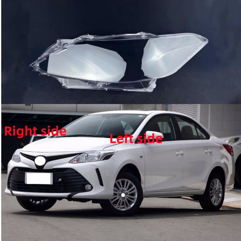 For Toyota Vios 2017 2018 2019 2020 Car Headlight Shell Headlight cover Headlamp Lens Headlight Glass Auto Shell Cover