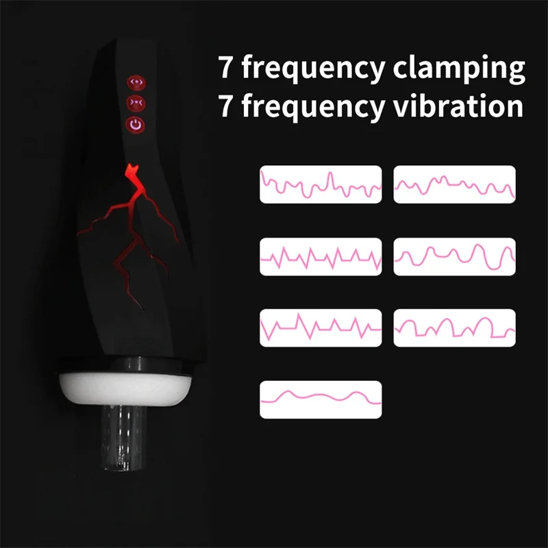 Jerking Machine Automatic Masturbator For Men Clitus Enlarget Toys Erotic Strap-On Vagina Masturbator Goods For Adults Toys