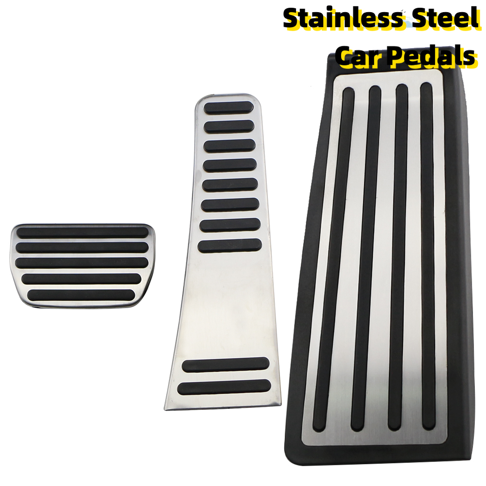 Car Accelerator Brake Pedal Footrest Pedal Plate Cover Non-Drilling Interior Refit For XC60 XC90 S90 2018-2021 Accessories