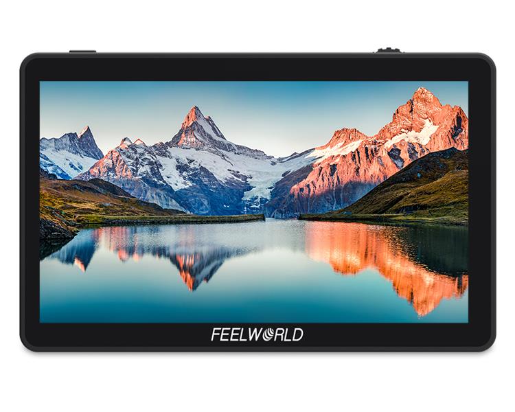 Feelworld F6 Plus V2 6" inch 3D LUT Touch Screen DSLR Camera Field Monitor IPS FHD 1920x1080 Support 4K Tilt Arm