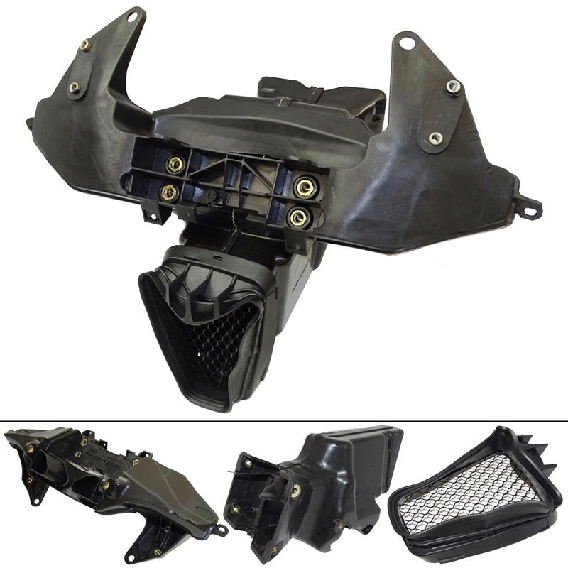 Motorcycle Ram Air Tube Duct Intake With Headlight Bracket Fairing Stay For Honda CBR 600RR CBR600RR 2007-2012