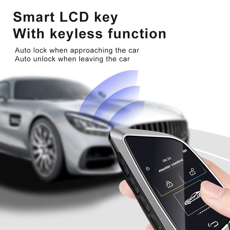 Universal Modified Remote Smart LCD Screen Key For BMW Mercedes Honda Audi Ford Toyota KIA VW Mazda CF588 Russian/Spanish/Korean