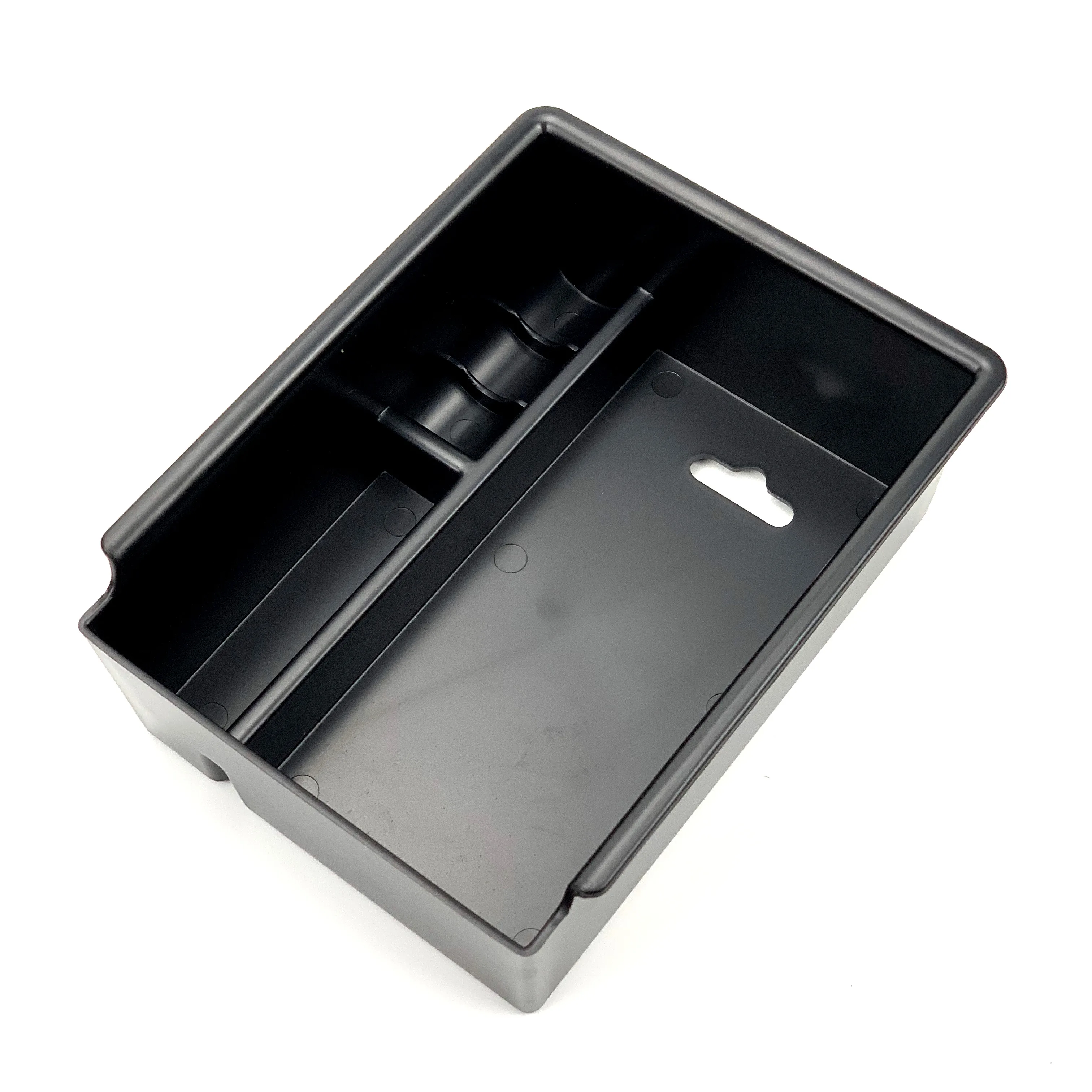 Caja de almacenamiento secundario para Reposabrazos de coche, guantera apta para Mitsubishi ASX Outlander Sport RVR 2010-2020, accesorios de estilo de