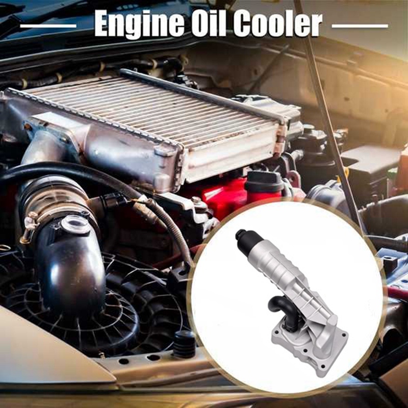 A2711801410 Aluminum Engine Oil Cooler Filter Housing Module For Mercedes Benz C180 C200 C204 C250 W212 W204 2711801410