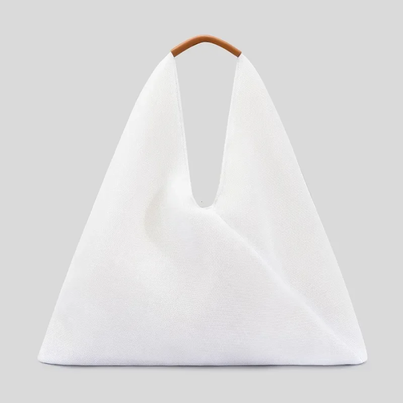 Designer Hobos Tote Bag Brands Women Handbags Luxury Mesh Net Summer Beach Bag Elegant Shoulder Bags Large Shopper Purses 2024