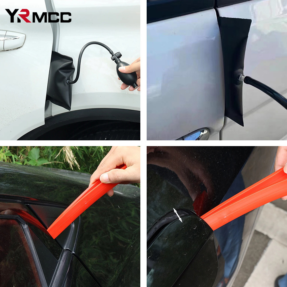 Universal Car Opening Kit Car Door Window Open Tool Key Wedge Auto Air Pump Bag Lock Out Emergency Tool Kit Unlock Repair Tools