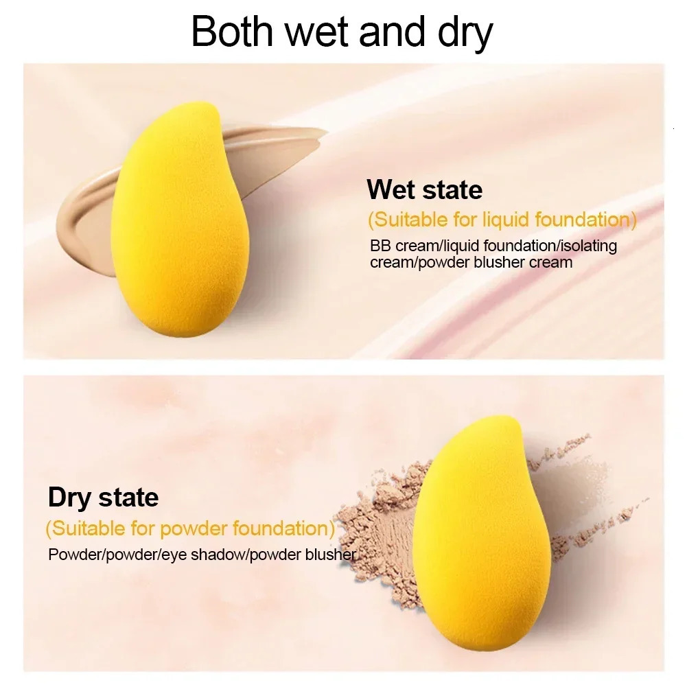 Shape Soft Makeup Sponge Blender Face Beauty Cosmetic Powder Puff Make Up Tools 240621
