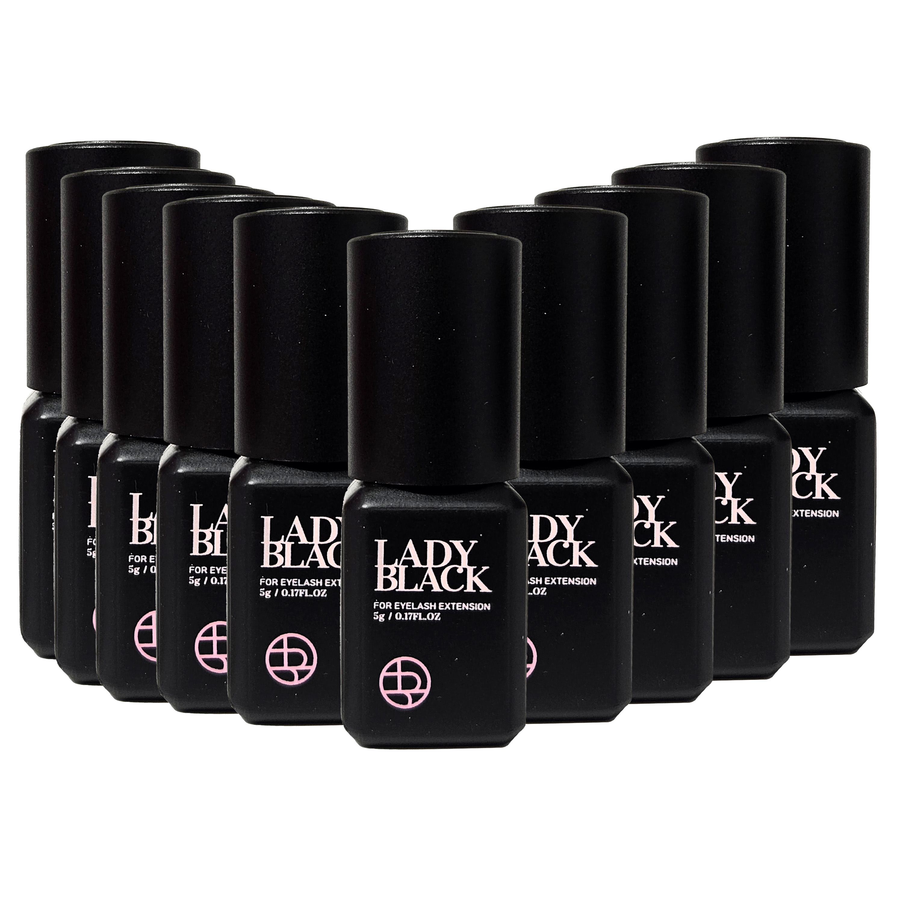 Wholesale Korea Lady Black Glue for Eyelash Extensions Fast Drying False Lash Adhesive Professional Makeup Tools Lashes Glue