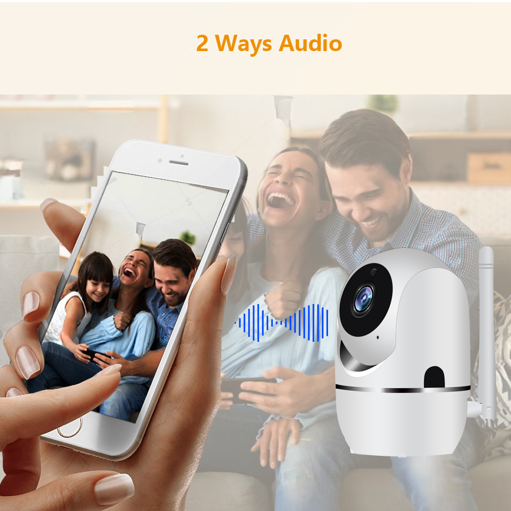 720P Baby Monitor Smart Home Cry Alarm Mini Surveillance Camera with Wifi Security Video Surveillance IP Camera Pet 360 ycc365