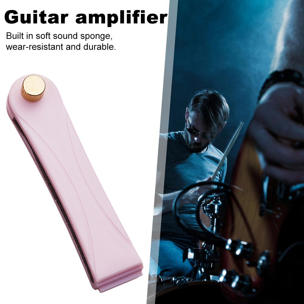 Guitar Silencer String Guitar Mute Built-in Soft Sound Sponge Bass Guitars Muffler Silencer Professional for Bass Guitar Ukulele