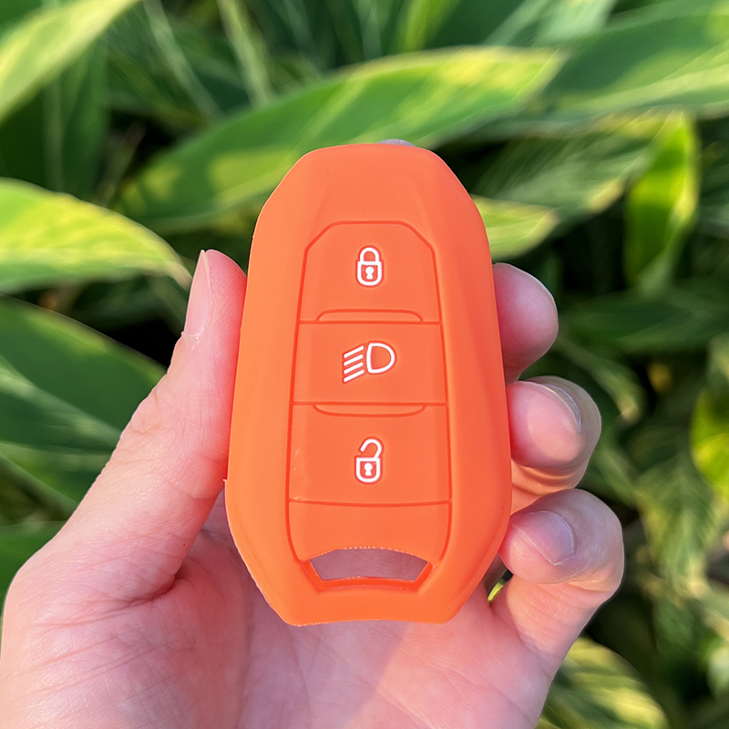 Silicone Car Key Case Cover for Citroen C2 C3 C5 X7 C4 Picasso Berlingo for Peugeot 208 308 408 508 3008 4008 5008 Smart Key