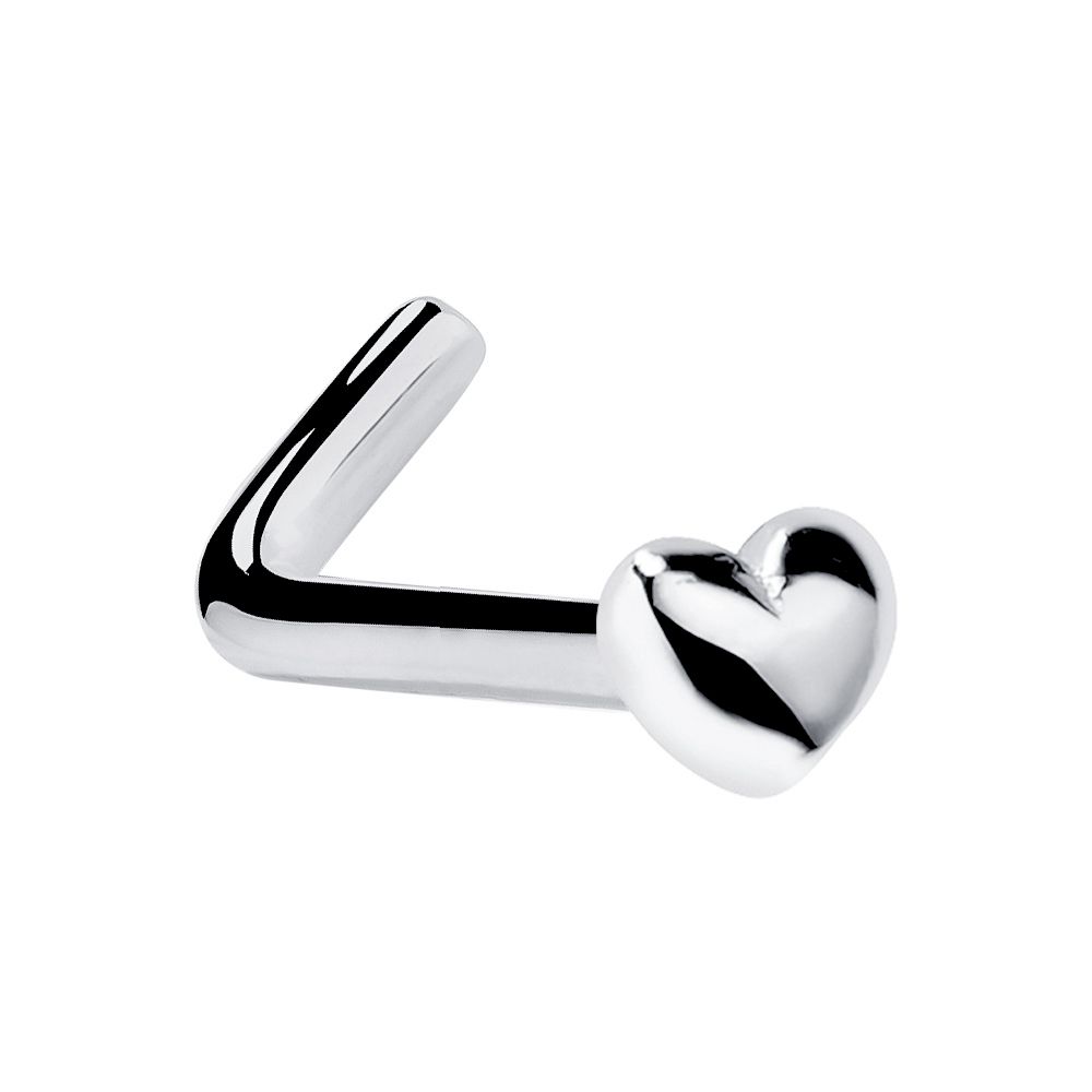 1Pc 18G 1.0*6mm+3mm Rose Gold Color nose studs body earring India Style Nose Studs Ring Fake Nose Ring Faux Piercing