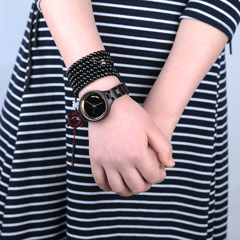 BOBO BIRD Women Watch Wooden Bamboo Quartz Watches Ladies Wristwatch relogio feminino with Full Wood Band in Gift Box