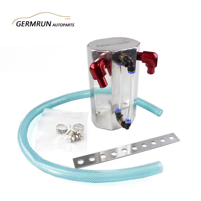For Greddy 600ml Universal Aluminum Oil Catch Can Tank