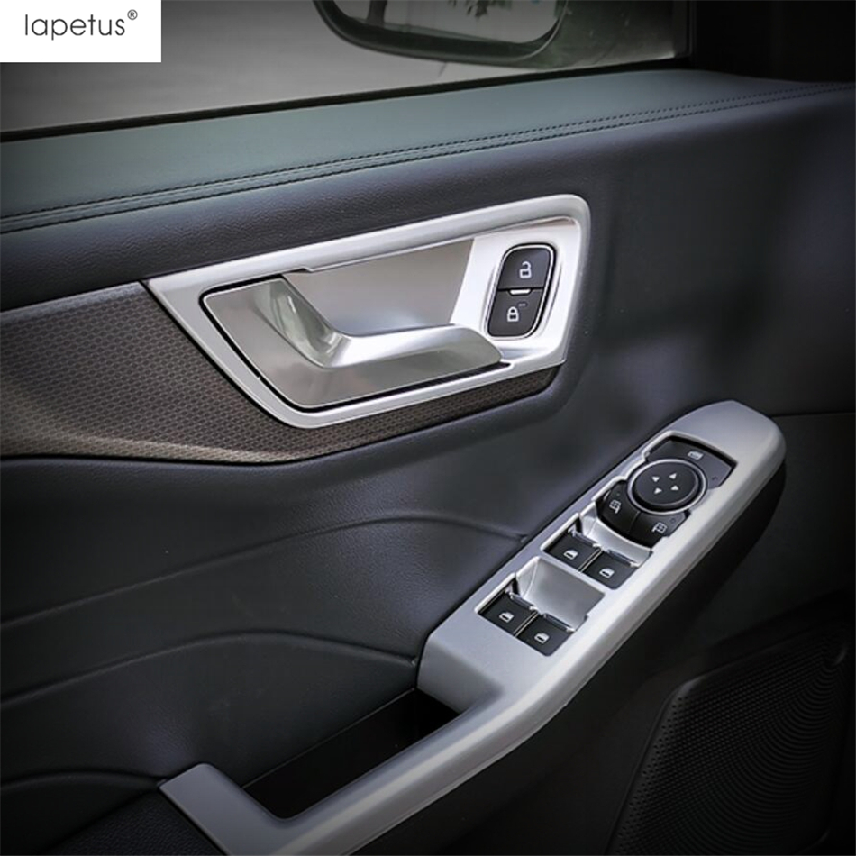 Interior For Ford Escape / Kuga 2020 - 2024 Dashboard Air AC Gear Steering Wheel Door Handle Bowl Decor Cover Trim Accessories