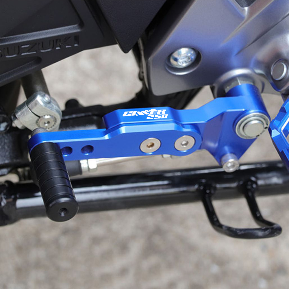 For motorcycle foot brake lever and gear lever pair GW250 GSX250R DL250 GIXXER 150 250 CNC pedal GIXXER 250 150 SF 250 GW250