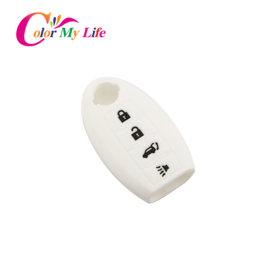 Silicone Car Key Cover Case Fit for Nissan Qashqai X-Trail Juke Maxima Altima Versa Sentra Sunny Sylphy Teana Car Styling