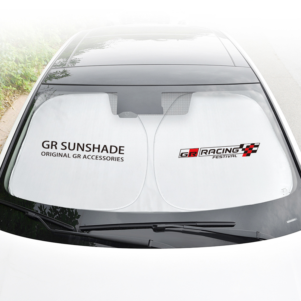 Car Windshield Sunshade Cover Auto Accessories For TOYOTA GR Yaris Sport Gazoo Racing Corolla Supra 86 Hilux C-HR Cross Prius