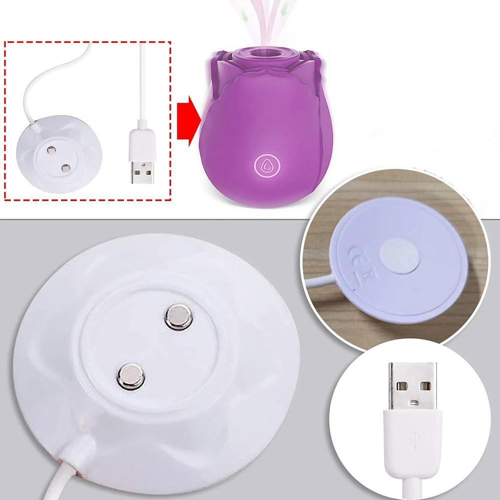 USB Base Charging Cable For NameRose Vibrator Charging Cable Accessories Sexy Rose Charger Magnetic Accessories
